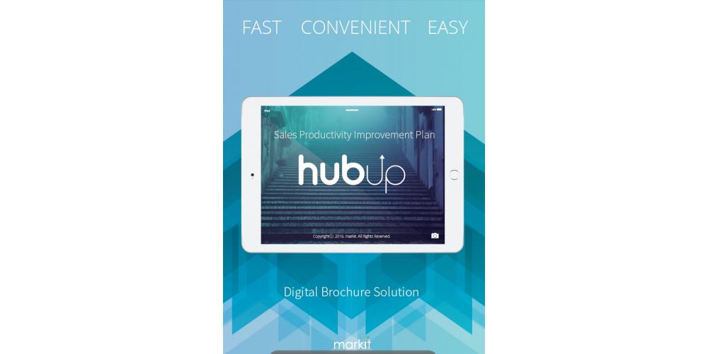 Hubup(Digital brochure for sales) image